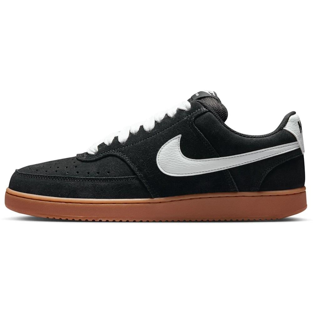 Nike Court Vision Lo Fl - Negro / Blanco