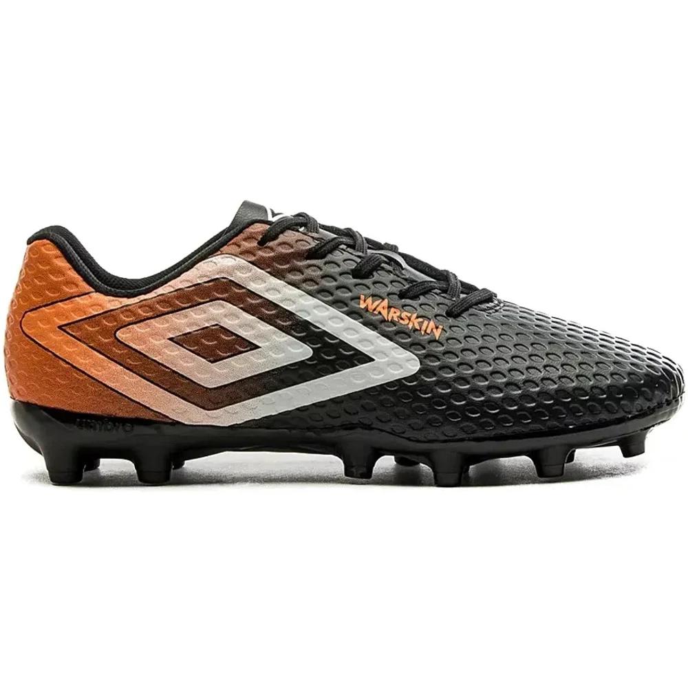 Umbro Warskin Negro/Naranja/Blanco - Botines