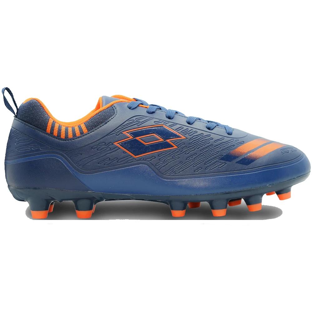 Lotto Solista Naranja/Azul Marino - Botines