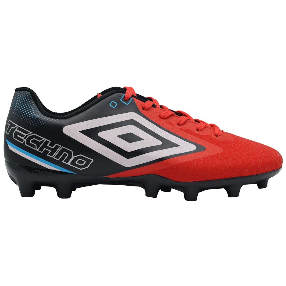 Umbro Techno Ii Flame Negro/Rojo/Blanco - Botines