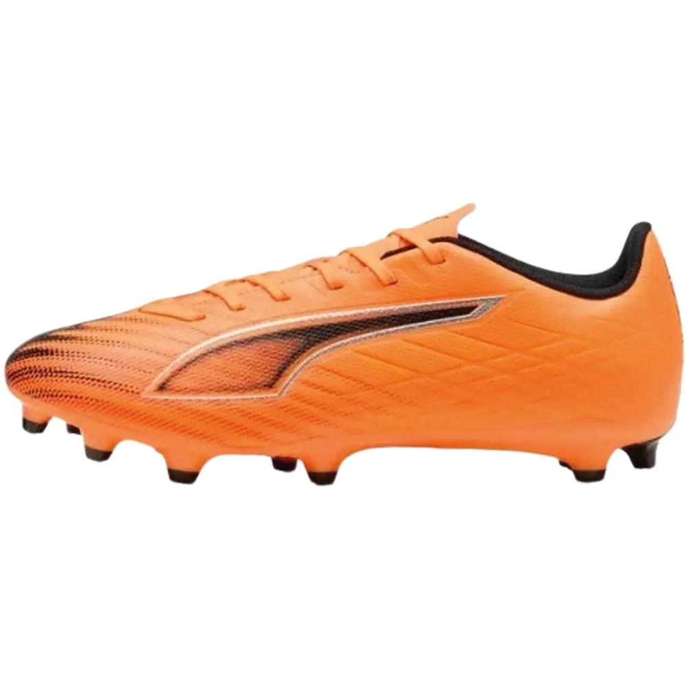 Puma Ultra 6 Play Fg/Ag Naranja/Negro - Botines