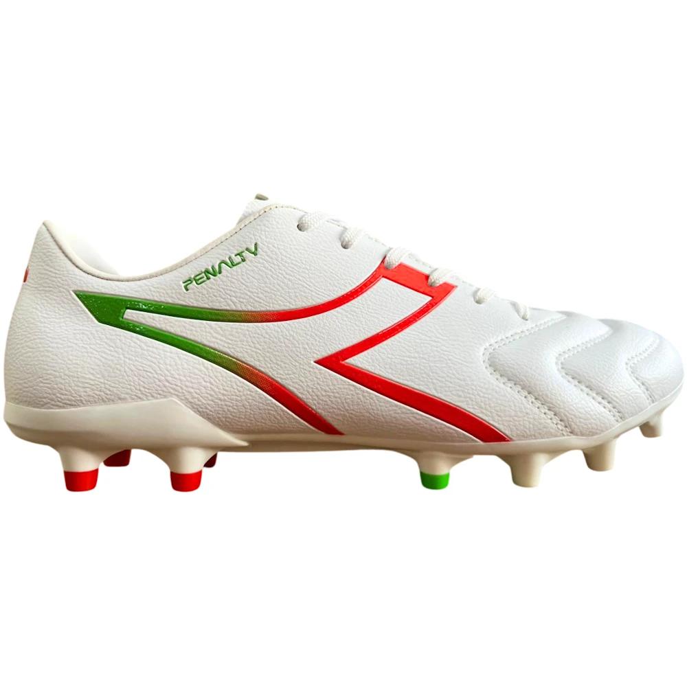Diadora Penalty Blanco/Rojo - Botines