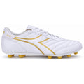 Diadora Goal Md M 344 Blanco/Dorado - Botines