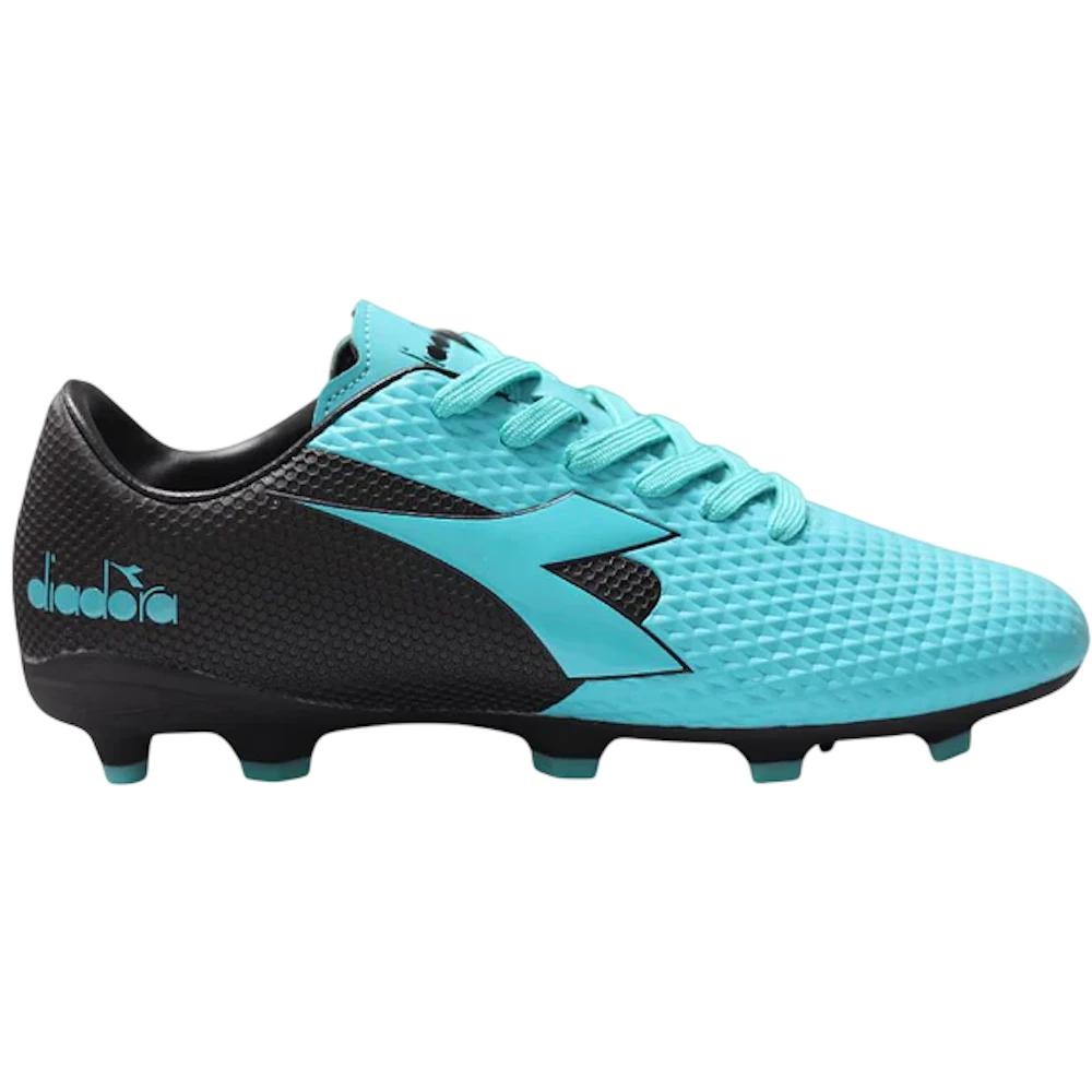 Diadora Striker Ii Turquesa/Negro - Botines