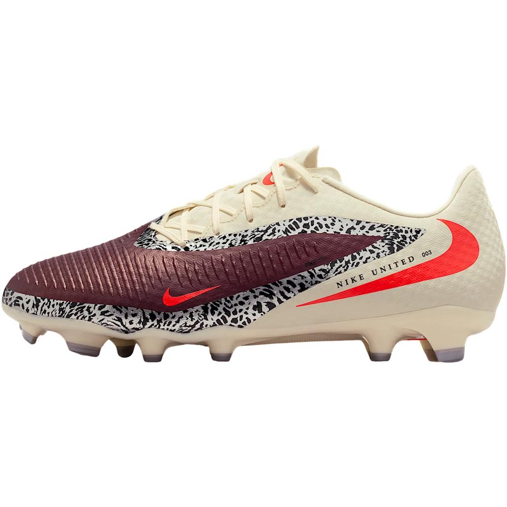 Nike Phantom 6 Low Acad Fg/Mg Nu3 Crema/Bordo - Botines