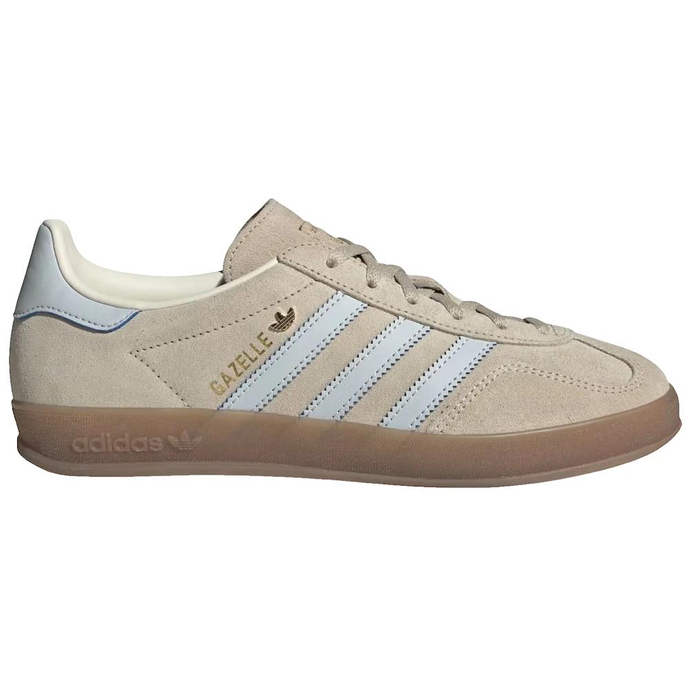 Adidas Gazelle Indoor W Beige/Celeste Pastel Mujer