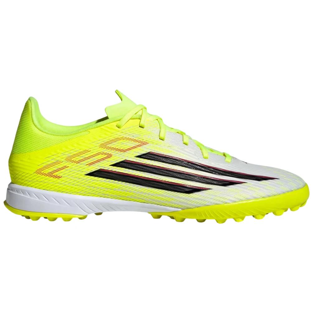 Adidas F50 League Tf - Blanco / Verde Limon