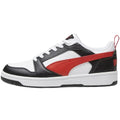 Puma Rebound V6 Low - Blanco / Negro
