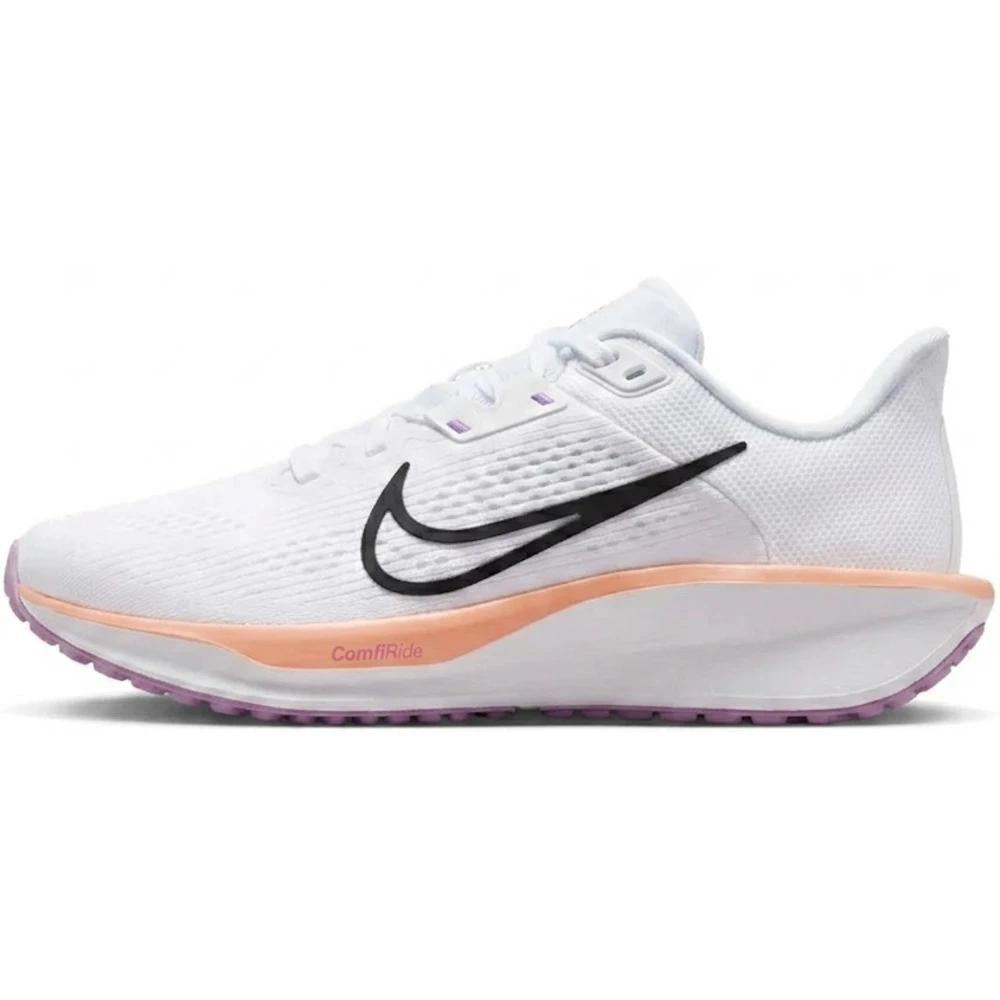 Nike Quest 6 Blanco/Naranja femenino, calzado Nike para mujer disponible en Elias Store.