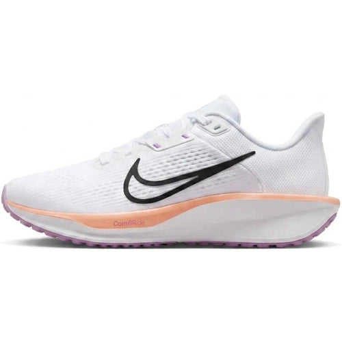 Nike Quest 6 Blanco/Naranja femenino, calzado Nike para mujer disponible en Elias Store.